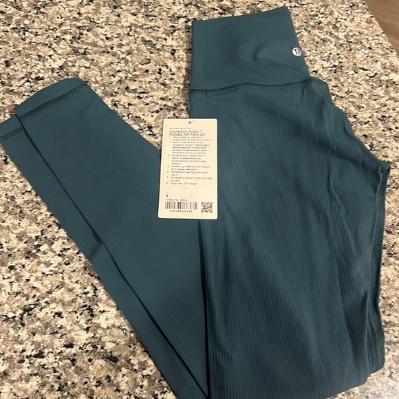 lululemon athletica Pants - Lulumeon ribbed leggings